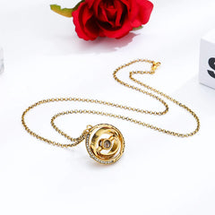 Astronomical Ball Spinner Necklace Choker