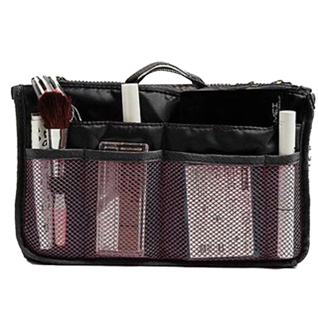 Nylon Travel Insert Organizer Handbag Purse Large liner