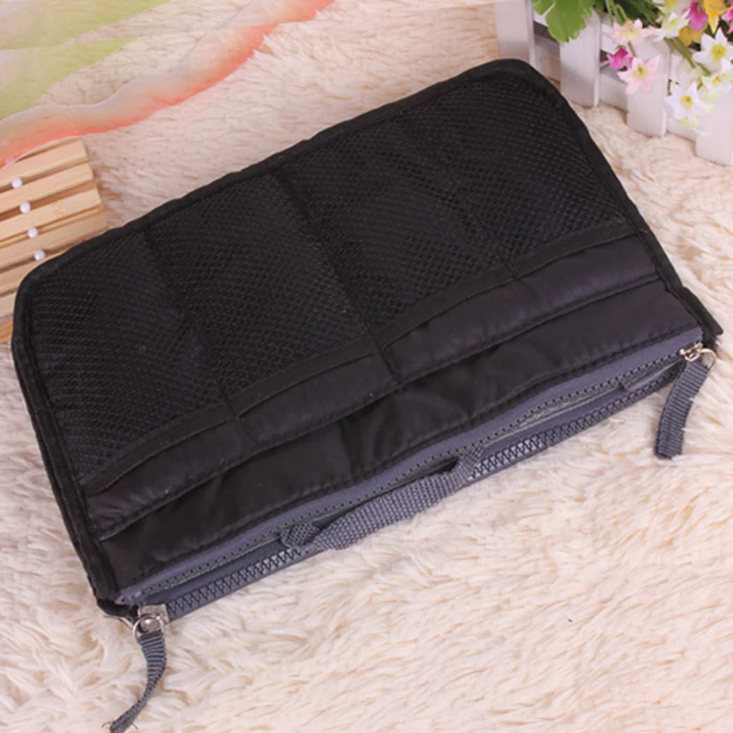 Nylon Travel Insert Organizer Handbag Purse Large liner