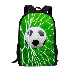 Orthopedic School Bags Soccer 3D Printing Children Backpack
