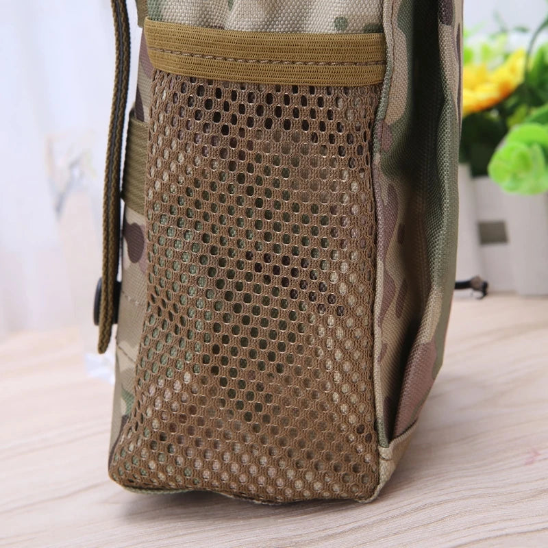 Tactical Dump Drop Bag Airsoft Military Molle Belt Pouch