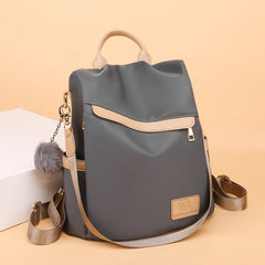 Outdoor Backpack Female Oxford Cloth Casual Small Backpack Anti-Theft