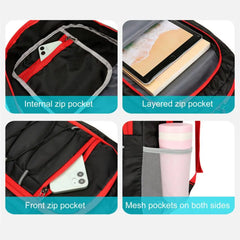 Foldable Waterproof Reflective Tape Camping Backpack