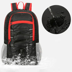 Foldable Waterproof Reflective Tape Camping Backpack