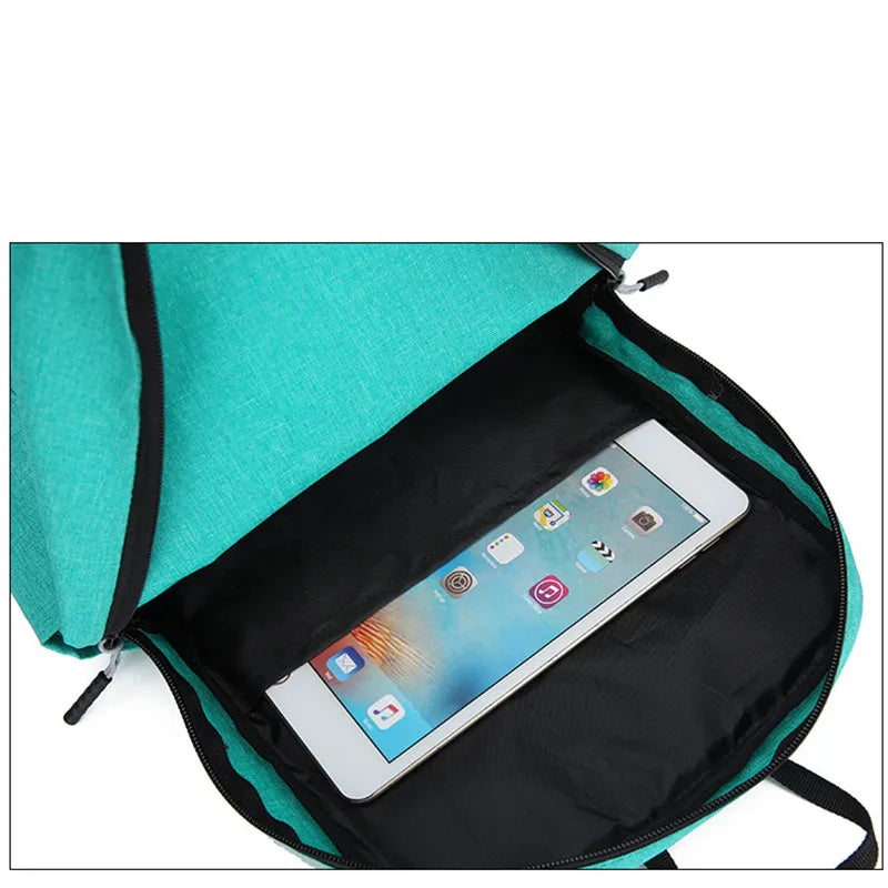 Waterproof Outdoor Backpack School Bag Camping Travel Daypack