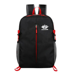 Foldable Outdoor Backpack with Large Capacity Mesh Pocket