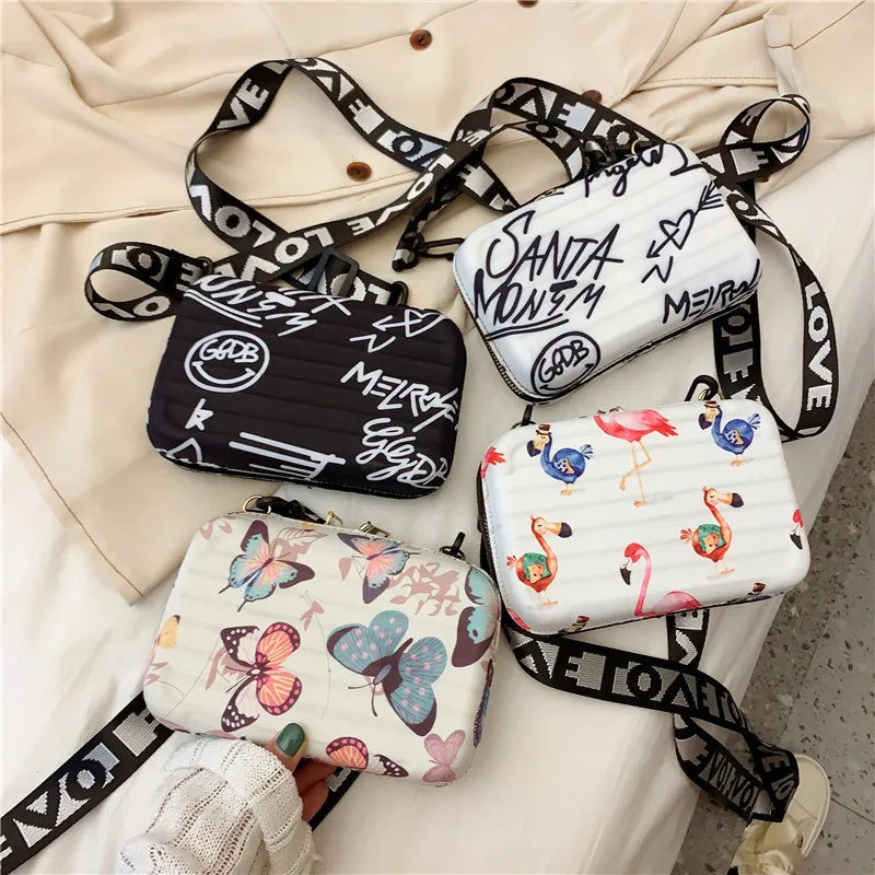 Outdoor Girls Makeup Organizer Shoulder Bag