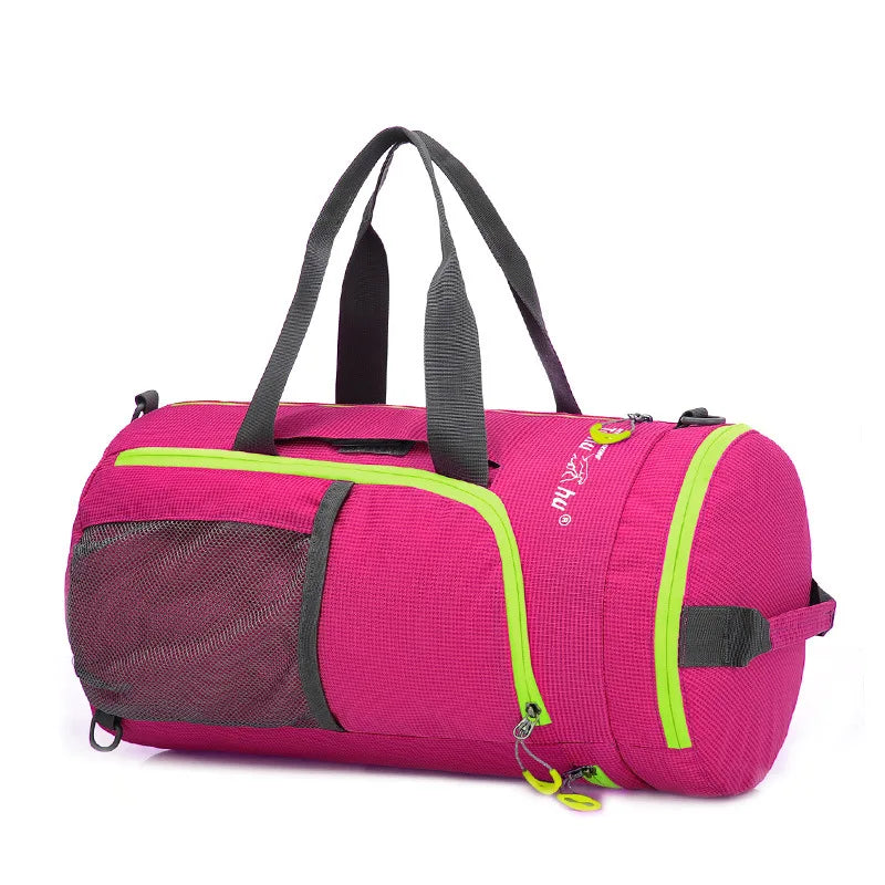 Waterproof Nylon Camping Sports Bags Travel Hiking Packsack