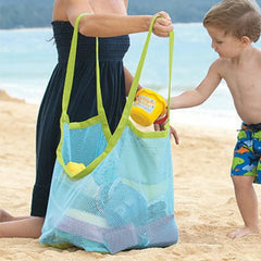 Kids Foldable Beach Bag Mesh Swimming Toy Storage Bag