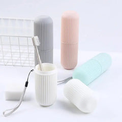 Outdoor Portable Tooth Brush Container Travel Organizer