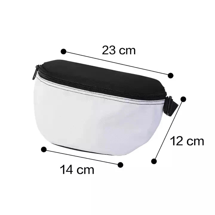 Outdoor Running Bag Sublimation Fanny Pack Waist Bag for Men Women