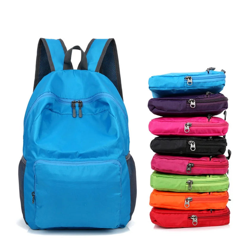 Foldable Backpack Bag for Cycling Camping Hiking Daily Travelling