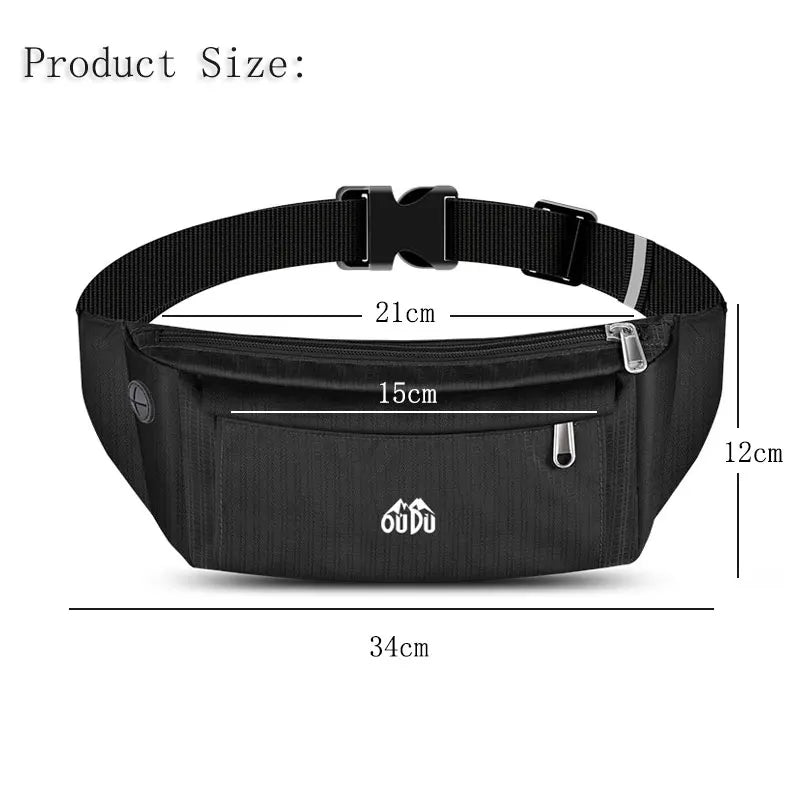 Waterproof Waist Bag for Men Women