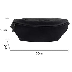 Outdoor Waist Bag with Crossbody Design for Women and Men