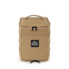 Outdoor Camping Equipment Kit with Stove, Gas Tank, Tableware, Storage Bag