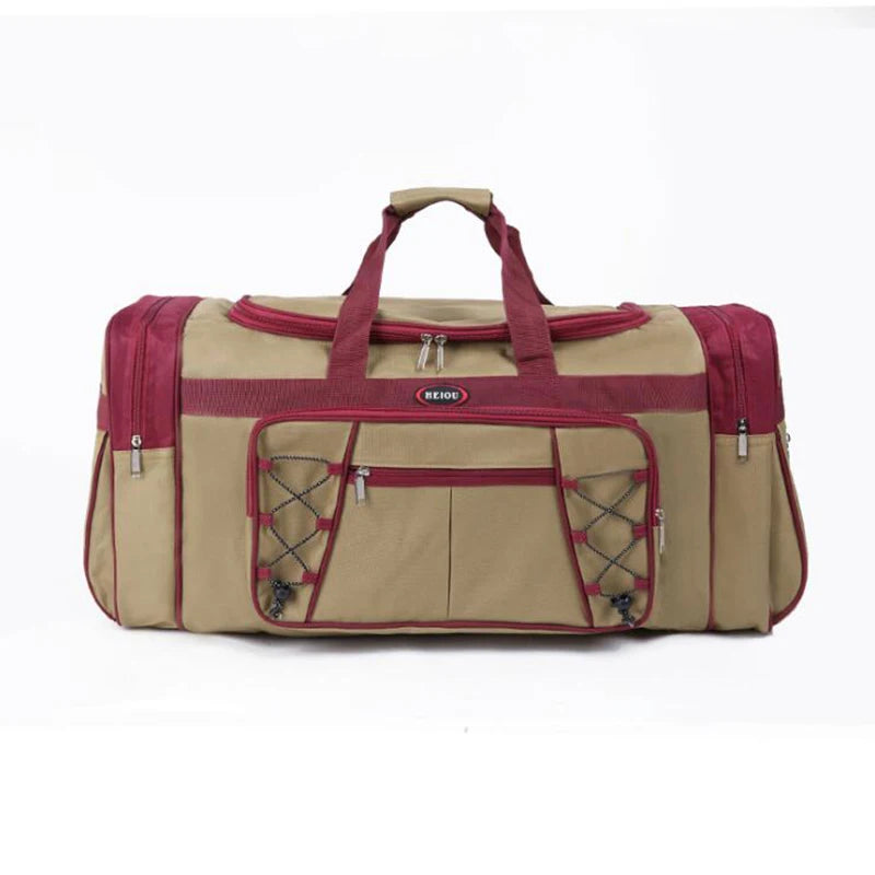 Oversized Travel Duffle Bag Polyester Weekendtas Luggage Packing Cubes for Men