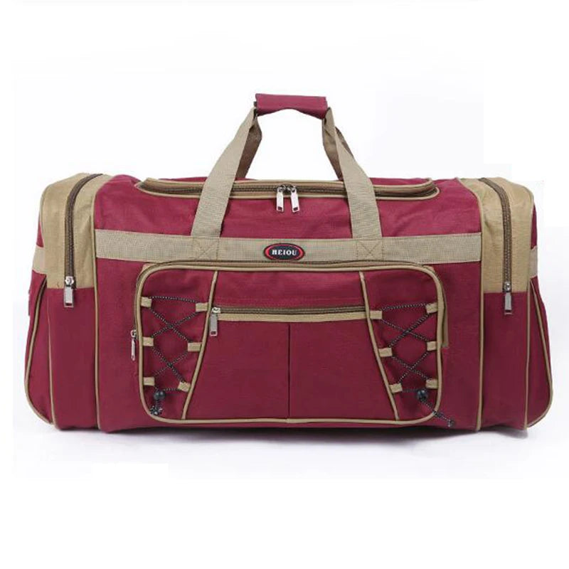 Oversized Travel Duffle Bag Polyester Weekendtas Luggage Packing Cubes for Men