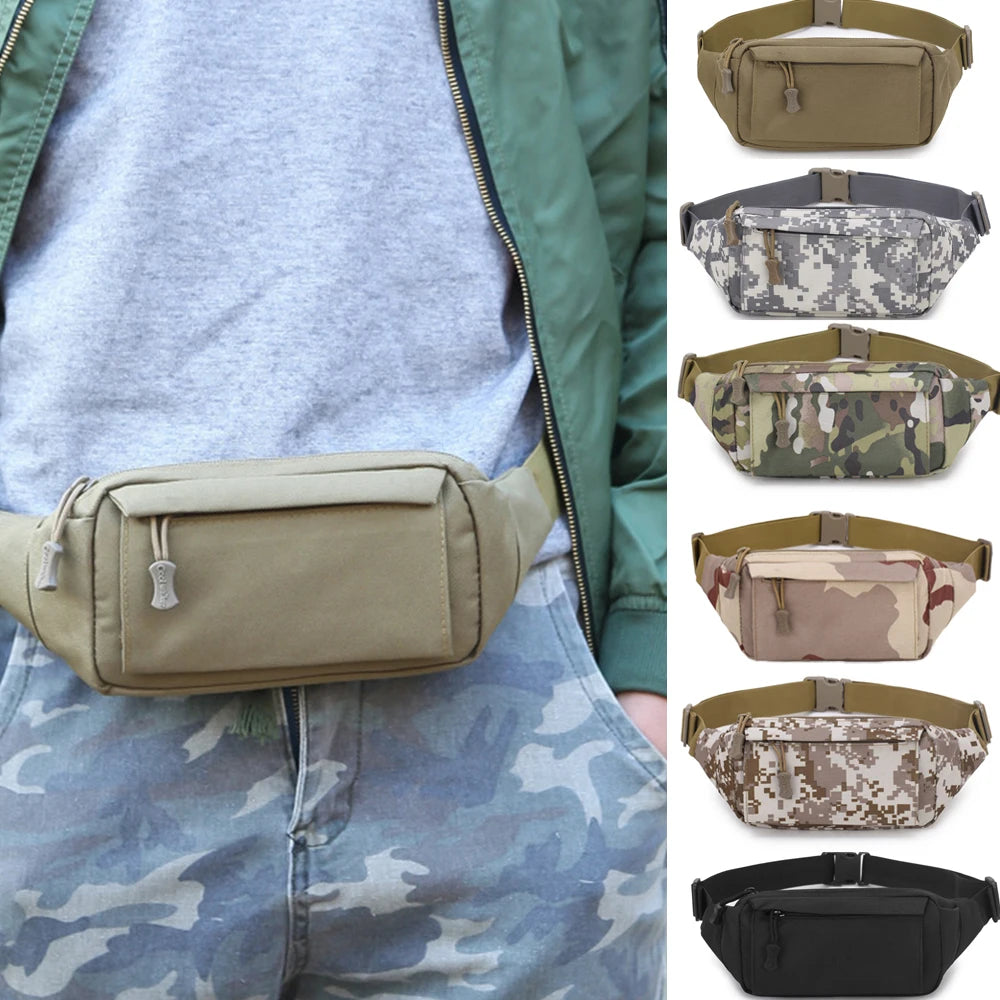 Oxford Camo Waist Bag Tactical Fanny Pack