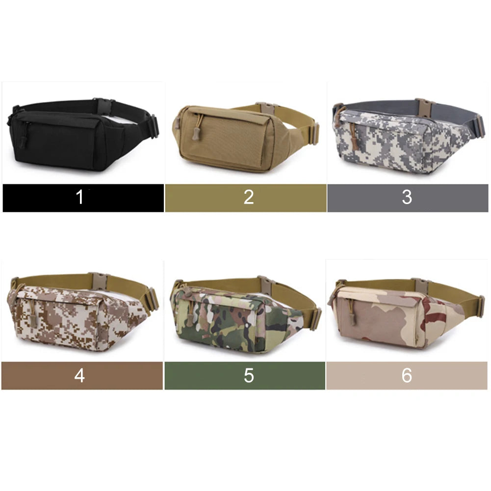 Oxford Camo Waist Bag Tactical Fanny Pack