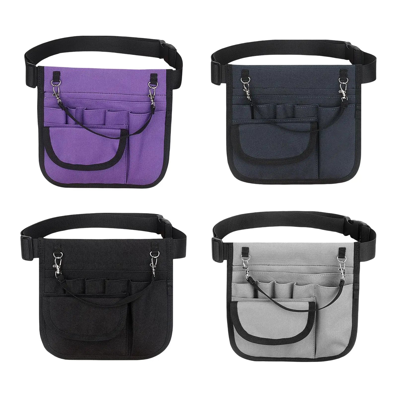 Nurse Fanny Pack with Storage Pouch Oxford Cloth Portable Waist Bag