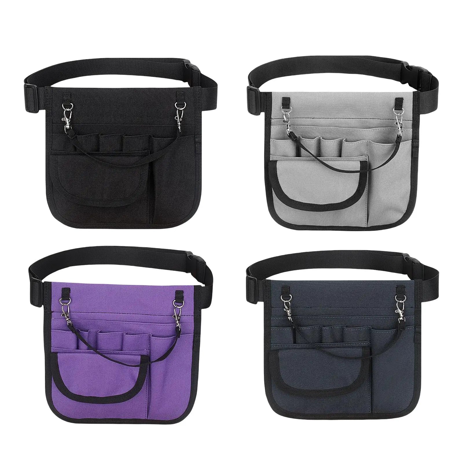 Nurse Fanny Pack with Storage Pouch Oxford Cloth Portable Waist Bag