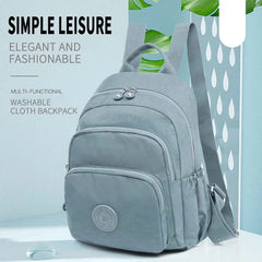 Oxford Cloth Nylon Backpack Women's Large Capacity Travel Bag
