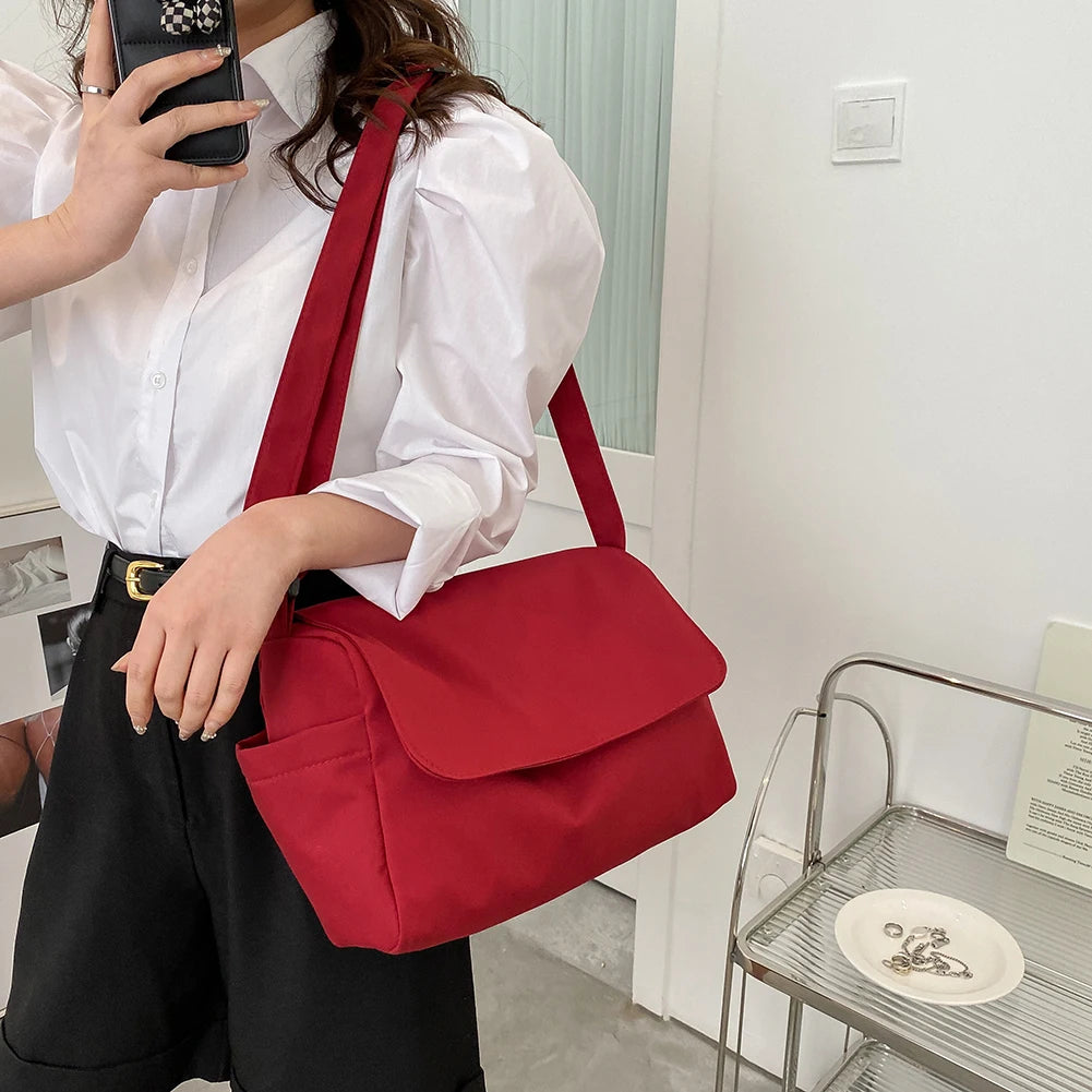 Oxford Cloth Shoulder Bags for Women Casual Crossbody Messenger Bags