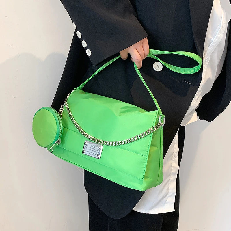 Oxford Crossbody Bag for Women with Wallet