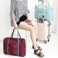 Oxford Foldable Travel Bags Large Capacity Unisex Luggage Waterproof