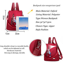 Oxford Ladies Backpacks Waterproof Women Bags Female Laptop Shoulder Backpack
