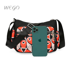 Large-capacity Oxford Shoulder Bag for Women, Durable Middle-aged Mother Bag