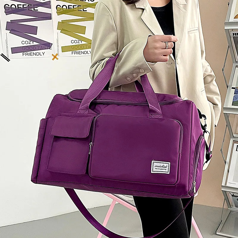 Oxford Travel Tote Bag Women's Business Luggage Handbag