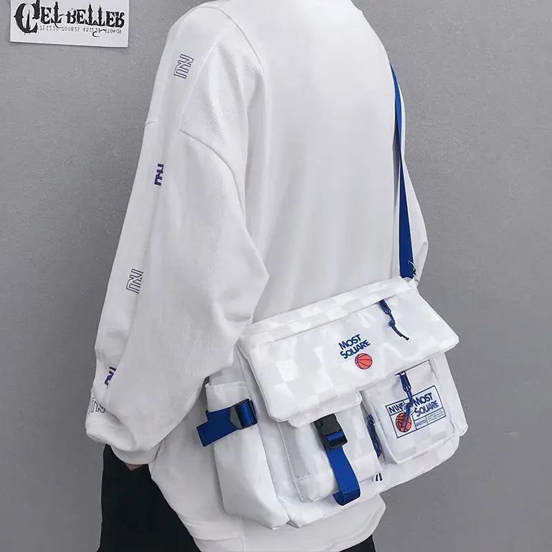Oxford Crossbody Bag Men Shoulder Japanese Youth Ladies Large Capacity
