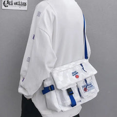Oxford Crossbody Bag Men Shoulder Japanese Youth Ladies Large Capacity