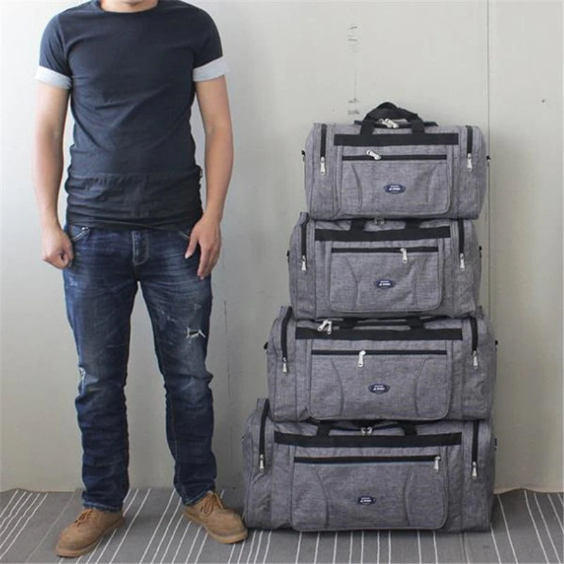 Waterproof Men Travel Duffle Bag Large Capacity