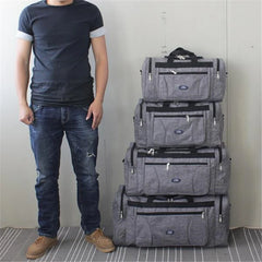 Waterproof Men Travel Bags Large Duffle Capacity