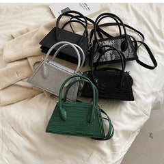 Crocodile Crossbody Bag for Women Lady Handbags