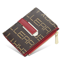 PU Leather Bifold Wallet for Working Office Business Large Capacity Lightweight