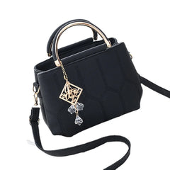 PU Leather Classic Style Female Shoulder Bag Large Capacity Women Handbag