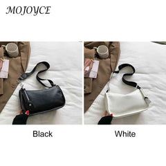 Soft PU Leather Crossbody Bag with Chain Strap