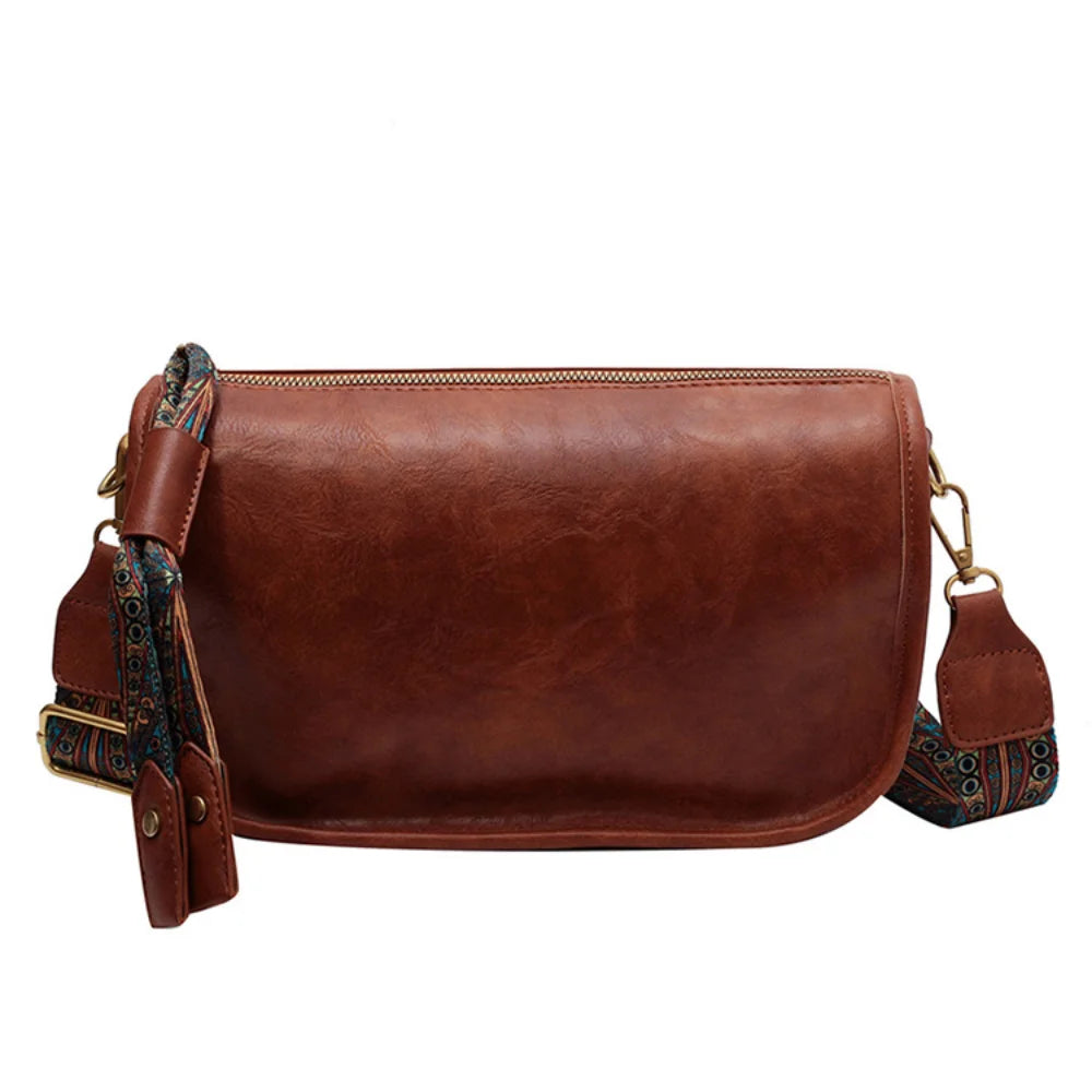 Tassels Shoulder Handbag Vintage Versatile Ladies Guitar Strap Messenger Bags
