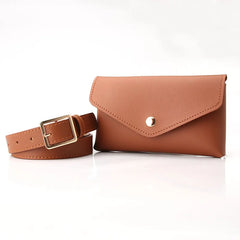 Vintage Women Belt Waist Bag Phone Pouch Small Chest Pack Bags