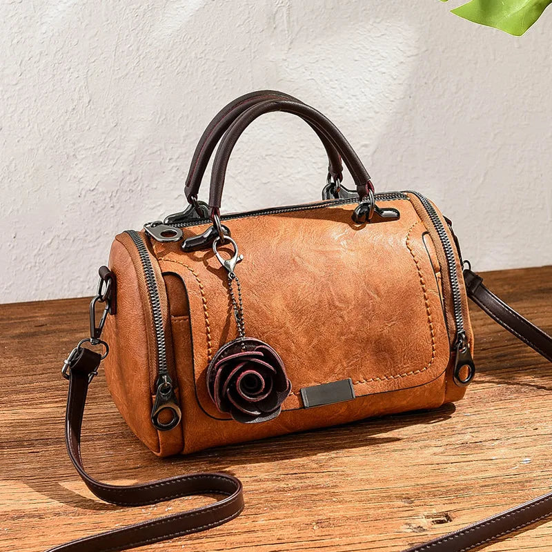 Leisure Lady Handbag Crossbody Bag With Special Patterns