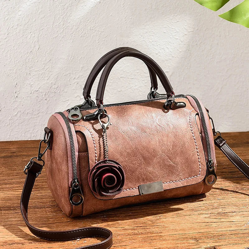 Leisure Lady Handbag Crossbody Bag With Special Patterns