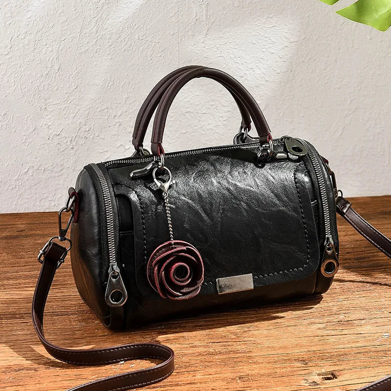 Leisure Lady Handbag Crossbody Bag With Special Patterns