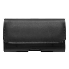 Men's PU Leather Waist Belt Clip Phone Pouch