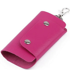 PU Leather Key Chain Accessory Pouch Bag Wallet Case Key Holder