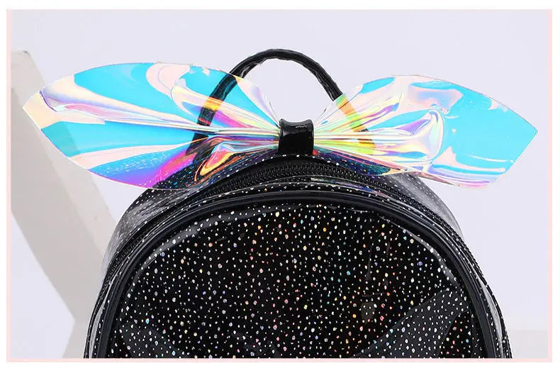 Kids School Bags Bowknot Book Bags for Baby Girls