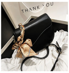 PU Leather Lady Shoulder Bag Solid Female Packbag Party Shopping Phone Bag