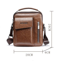 Men's Anti-theft Crossbody Bag Waterproof Handbag Short Trip Pack